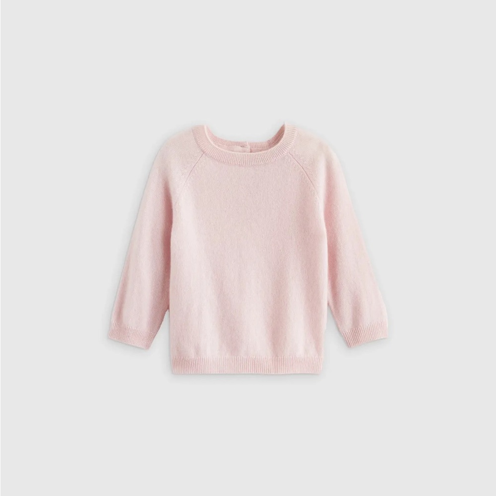 Quince Baby Sweater Washable Cashmere Crewneck Sweater